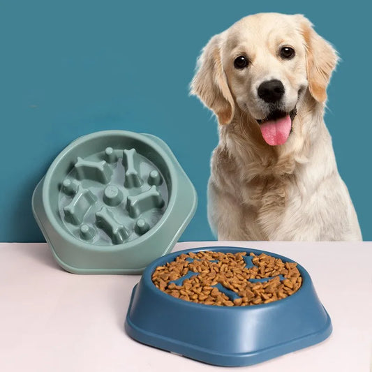 Slow Feed Dog Bowl - Pet Venture