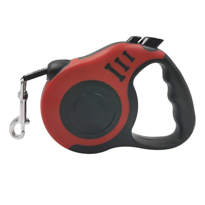 Retractable Dog Leash - Red / 3 M - Pet Venture