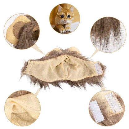 Lion Mane Cat Wig